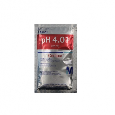 Solution Etalon pH 4 - sachet de 20ml