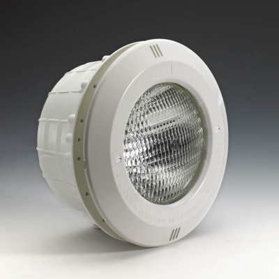 Projecteur complet ABS blanc Astral piscine béton - modèle verrou 1/4 de tour - 45040