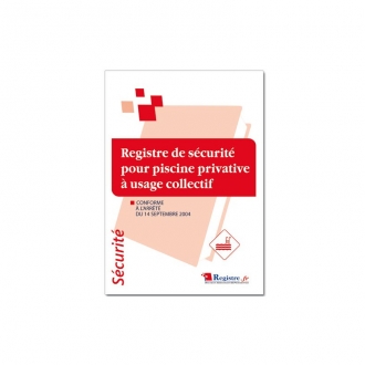 Registre de scurit piscine privative  usage collectif