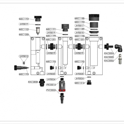 Chambre d'analyse rgulation ampromtrique HTH Cycl'Eau 1st