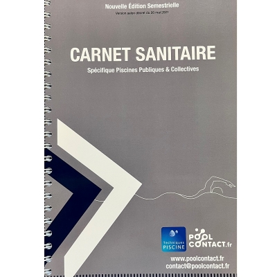 Carnet Sanitaire Conforme 2022 Spécial Piscine Collective #1