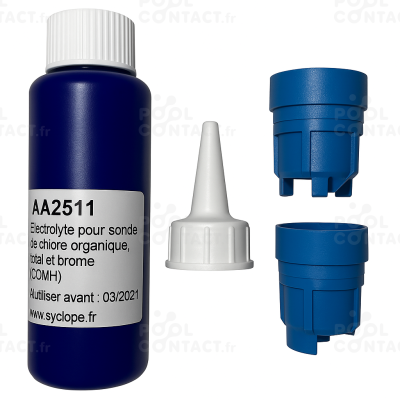 Kit de maintenance pour sonde organique (1 gel + 2 membranes) - rgulation ampromtrique Syclope Tere'O Touch XL