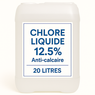 Chlore Liquide PRO 48 anti-tartre - Bidon de 20 litres
