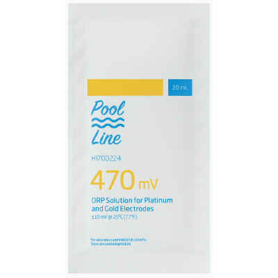 Solution Tampon Redox 470mV  usage unique  - sachet de 20ml      #1